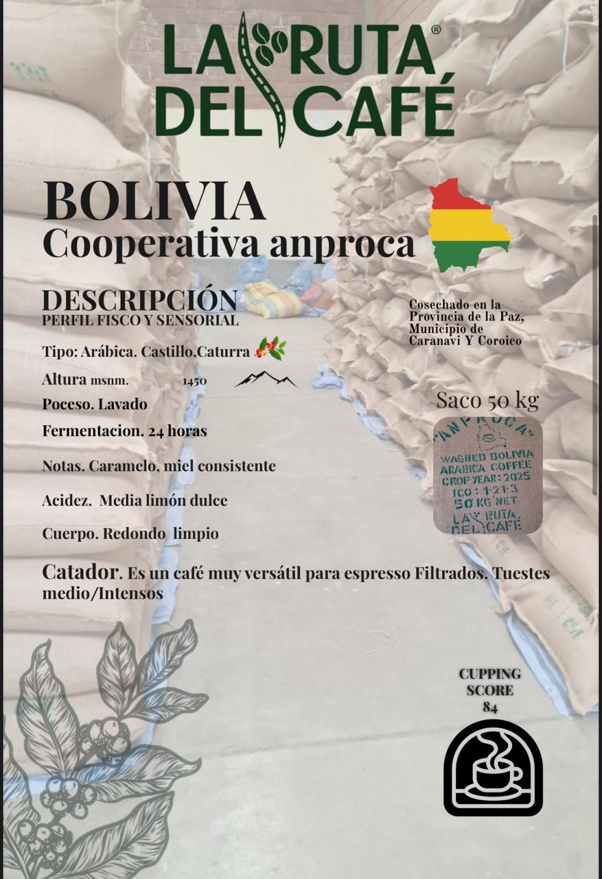 BOLIVIA BLEND CASTILLO CATURRA 250 GRS OMNI ROAST