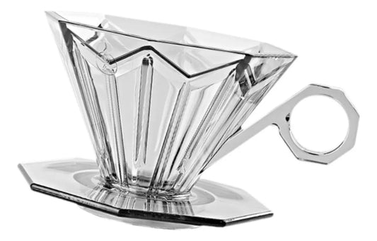 Cafetera de goteo Octagonal plastic filter cup 01 v60 CAFERHYME