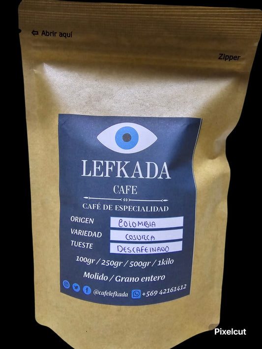 CAFE COLOMBIA DESCAFEINADO 250GRS