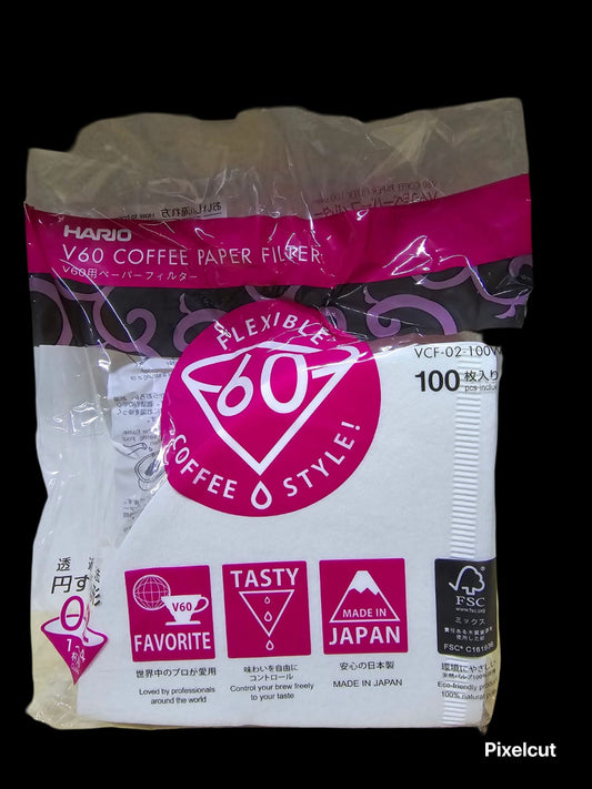 HARIO filtro para la v60 tamaño 02